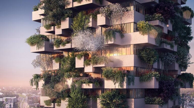 Trudo Vertical Forest Attempts to Combat Climate Change and Urban Housing Issues