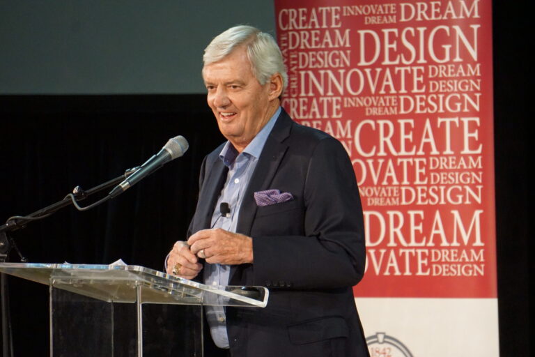 Renowned College Football Coach Visits Roanoke College