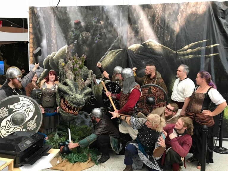 RC Professor Organizes Dragon Festival at Virginia Museum of Natural History