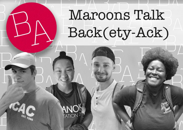 Maroons Talk Back(ety-Ack)