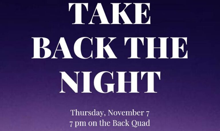 Take Back the Night Offers Support and Hope