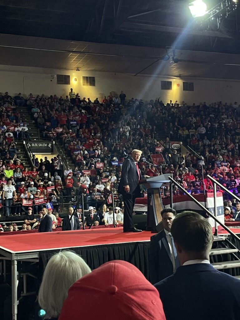 Salem Trump Rally Coverage
