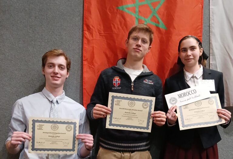 Roanoke Delegates Sweep Awards at Regional Model Arab League