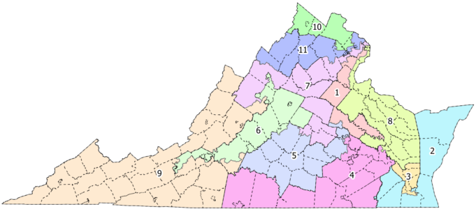 Election to Determine Changes to Virginia’s Congressional Districts